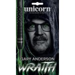 Set sageti darts steel, Unicorn gary Anderson Wraith, 24g, 90% wolfram