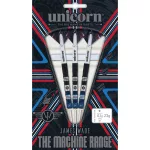 SET DARTS UNICORN STEEL, JAMES WADE TWO-TONE 23G, 90% WOLFRAM