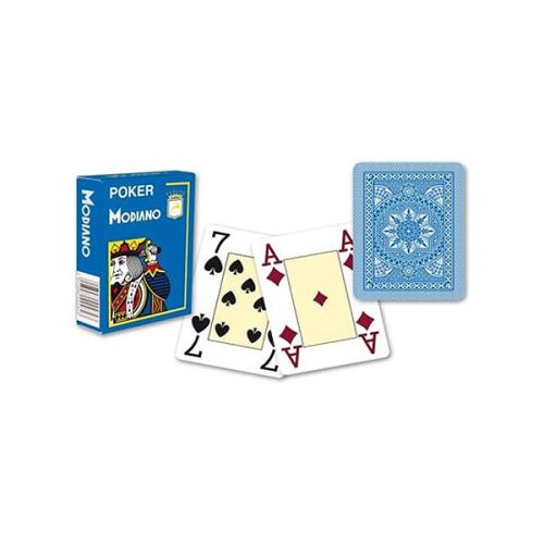 Carti poker Modiano, albastru