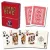 Carti de poker Modiano BIKE TROPHY 2 Jumbo Index rosu 100% plast