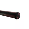 Husa tac "Oval" visiniu - gri pentru un maner si un shaft