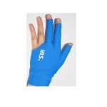 Manusa de biliard IBS, Professional, albastru, marime universala