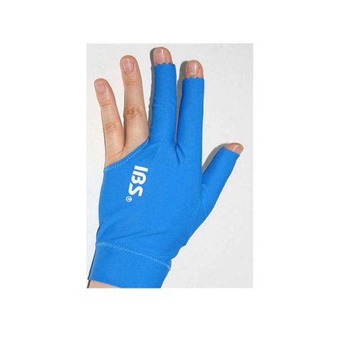Manusa de biliard IBS, Professional, albastru, marime universala