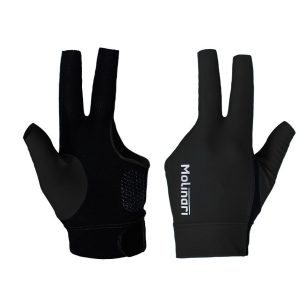 Manusa biliard Molinari negru, pe mana stanga