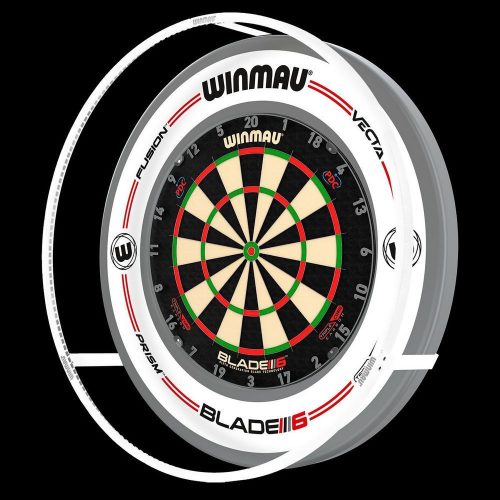 Iluminare si protectie de perete darts, Winmau Plasama Ice 360 si Pro-Line
