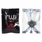 Varf de tac din piele "Fuji" 14mm, medium black