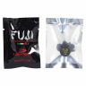 Varf de tac din piele "Fuji" 14mm, medium black