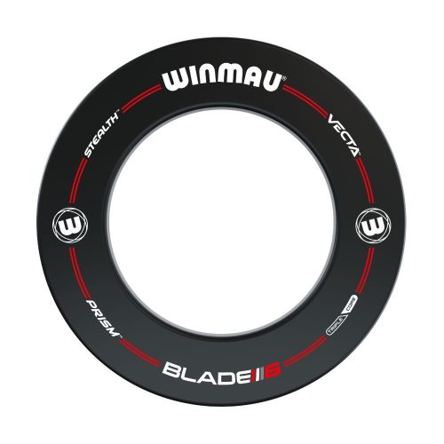 Protectie perete Winmau, Blade 6 Pro-Line negru