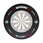Protectie perete Winmau, Blade 6 Pro-Line negru