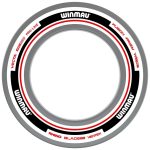 Protectie perete Winmau dart, Advance alb-rosu