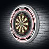 Protectie perete Winmau dart, Advance alb-rosu