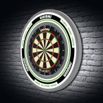 Protectie perete Winmau dart, Advance alb-verde