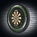 Protectie perete Winmau dart, Advance negru-verde