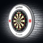 Protectie perete Winmau Pro-Line 1.0, alb
