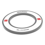 Protectie perete Winmau Pro-Line 1.0, alb