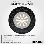Protectie perete darts Winmau Blade 6, negru