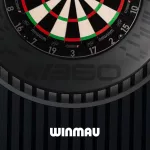 Protectie perete darts Winmau Blade 6, negru