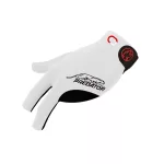 Manusa biliard Predator Second Skin, 3-Finger, Jasmin Ouschan alb, S/M pentru dreptaci