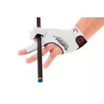 Manusa biliard Predator Second Skin, 3-Finger, Jasmin Ouschan alb, S/M pentru dreptaci