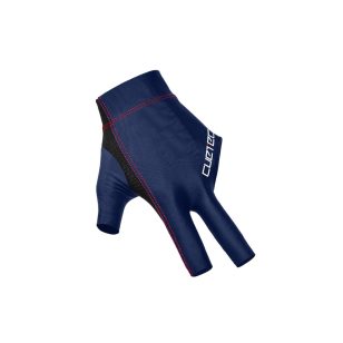 Manusa de biliard Cuetec Axis navy-red, marimea M