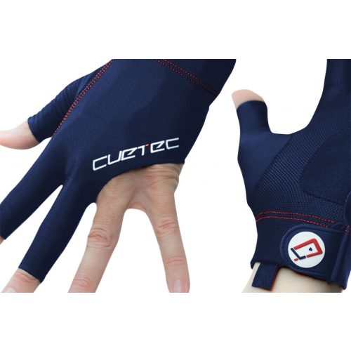 Manusa biliard Cuetec Axis navy-red, marimea L