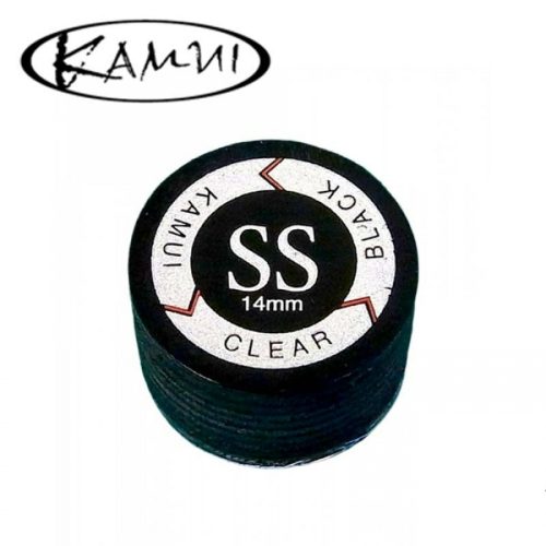 Varf din piele pentru tac, KAMUI Black Clear super soft 14mm