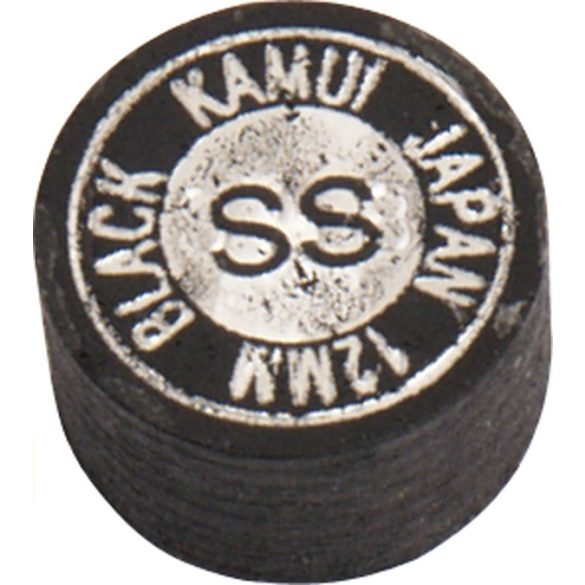 Varf din piele pentru tac, KAMUI Black super soft 12mm