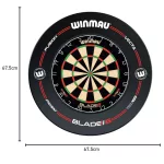 Tinta Darts Winmau Blade6, Protectie Perete, 2 Seturi de Sageti, Linie Start, Card Iesire