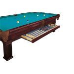 Masa de biliard Dynamic Bern, pool, dimensiune 8', maro antic