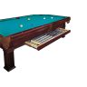 Masa de biliard Dynamic Bern, pool, dimensiune 8', maro antic