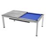 Dynamic Vancouver II. 7' masa de biliard si masa de dining, gri mat