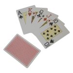 Carti poker Fournier 100% plastic, rosu