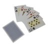 Carti poker Fournier 100% plastic, albastru