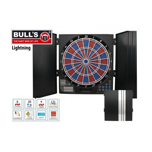 Tabla de darts electronica Bull's Lightning RB