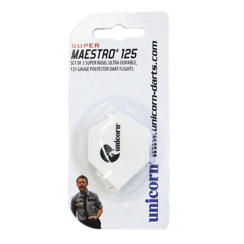 Fluturas dart Unicorn Super Maestro plus .125 alb