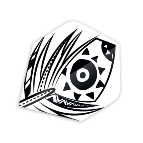 Fluturasi darts Unicorn Core .75 aztec alb