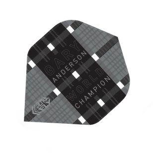 Fluturas darts Unicorn Ultra fly.100 Gary Andreson black world champion, big wing