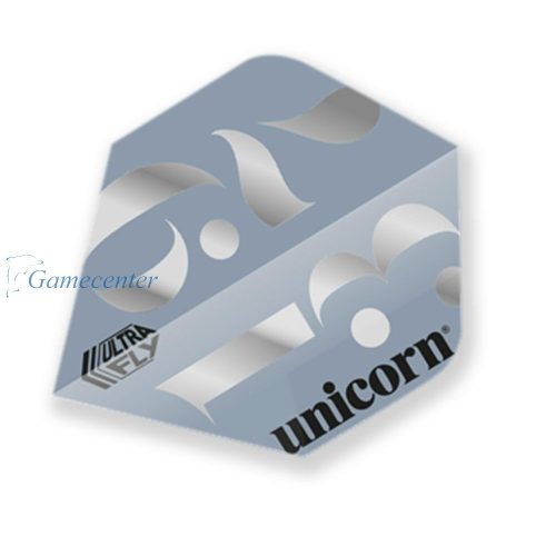 Fluturas darts Unicorn Classic Flights Origins argintiu Plus, plus