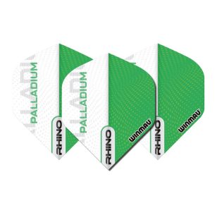Fluturasi darts Winmau Rhino Palladium verde-alb, gros