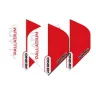 Fluturas Winmau Rhino Palladium negru-rosu, extra gros