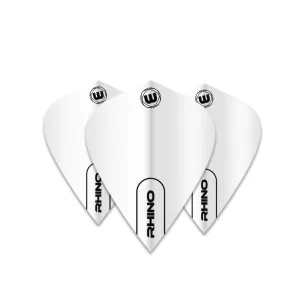 Fluturas Darts Winmau Rhino Kite, Alb