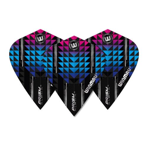 Fluturas Winmau Prism Alpha kite, albastru si mov