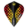 Fluturas Winmau Prism Zeta kite, galben si rosu