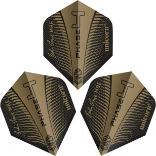   Fluturas darts Unicorn Ultrafly.100 Big Wing John Lowe auriu Phase 4