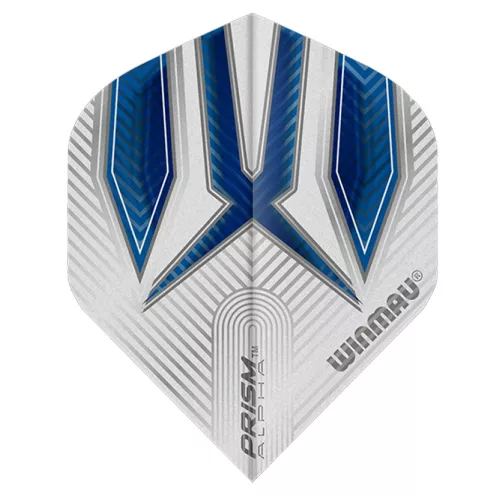 Fluturas darts Winmau ALPHA standard alb/albastru Steve Beaton