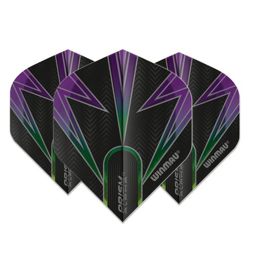 Fluturasi darts Winmau Prism Alpha standard negru & mov