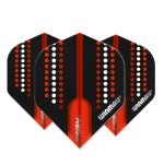 Fluturas darts Winmau Prism Alpha negru, rosu