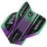 Fluturasi darts Winmau Prism Delta Simon Whitlock Wizard curcubeu-argintiu