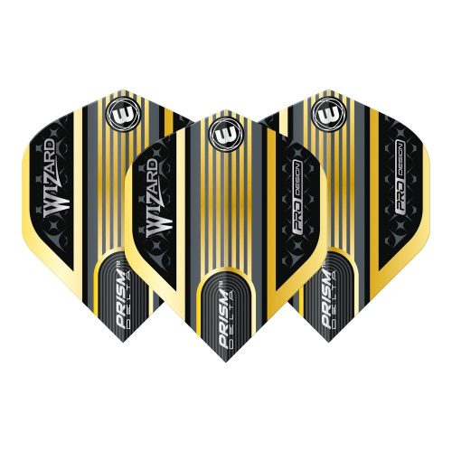 Fluturasi darts Winmau Prism Delta Simon Whitlock Wizard auriu
