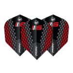 Fluturas Winmau Prism Alpha No6 Blade6 Chevron negru
